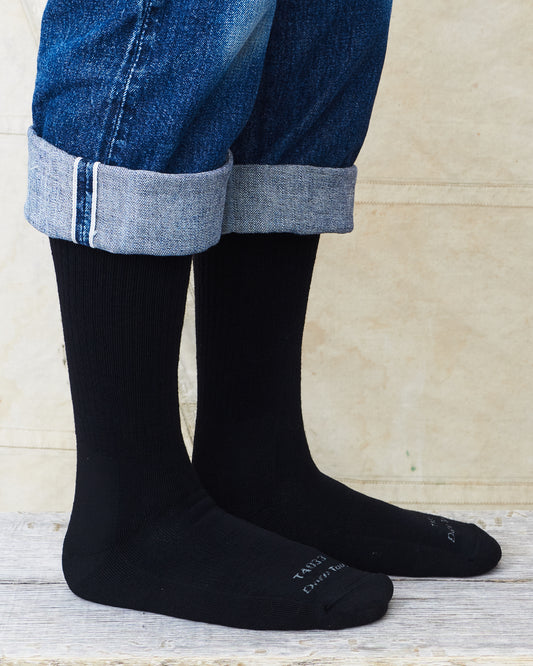 Darn Tough T433 / T4033 Black Boot Sock Heavyweight Tactical With Full Cushion