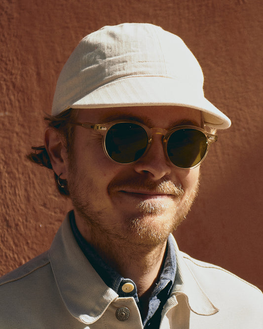 Papa Nui Cap Co. CVN-44 Natural HBT Cap