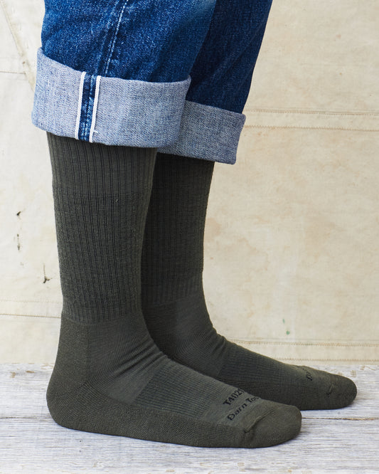 Darn Tough T421 / T4021 Foliage Boot Sock Midweight Tactical With Cushion