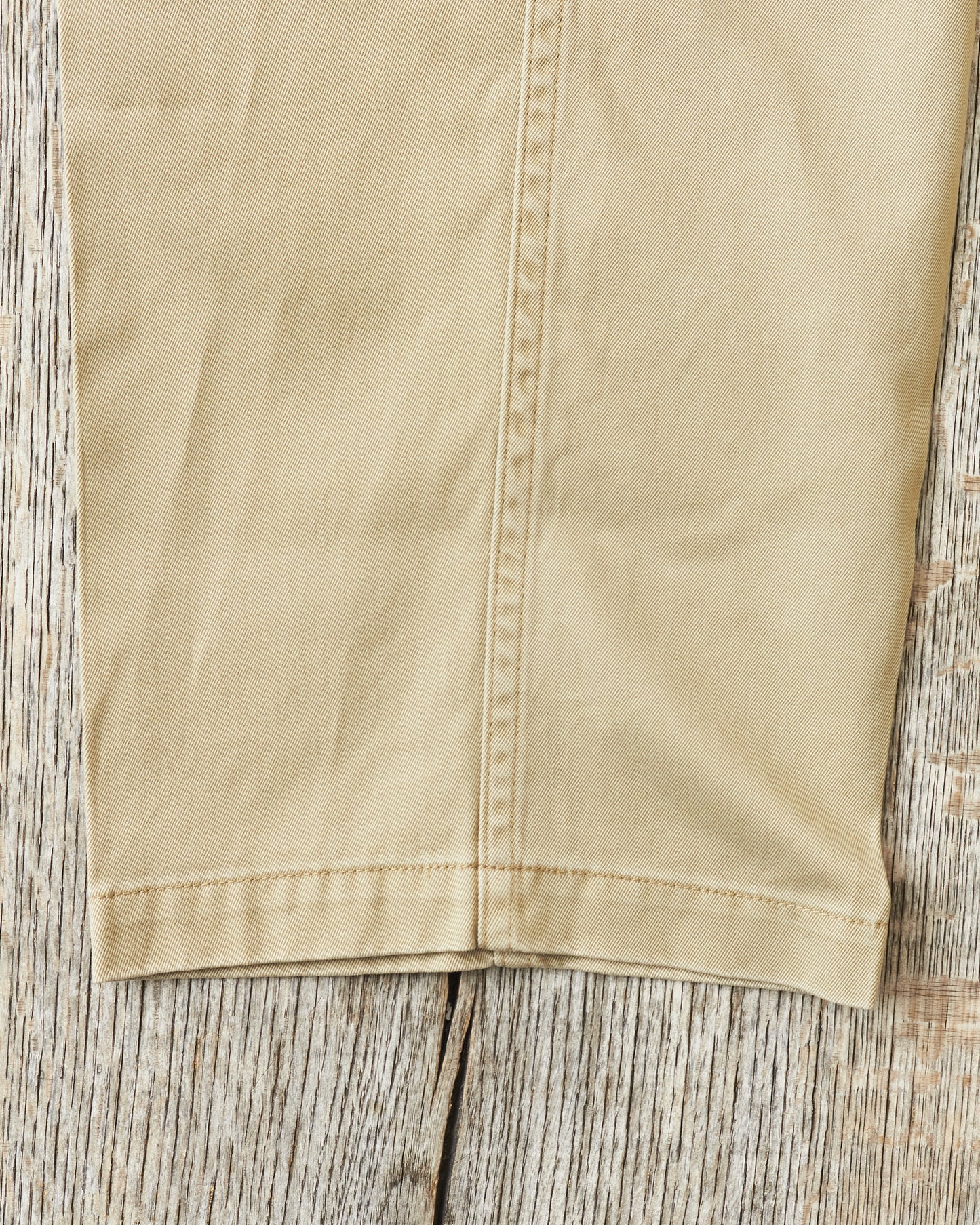 OrSlow 5021 Two Tuck Wide Trousers Khaki