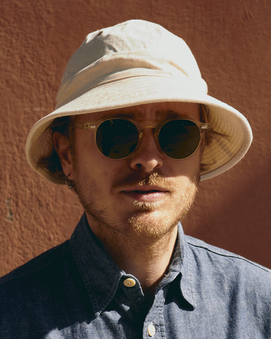 Papa Nui Cap Co. Fleet Training Natural HBT Hat