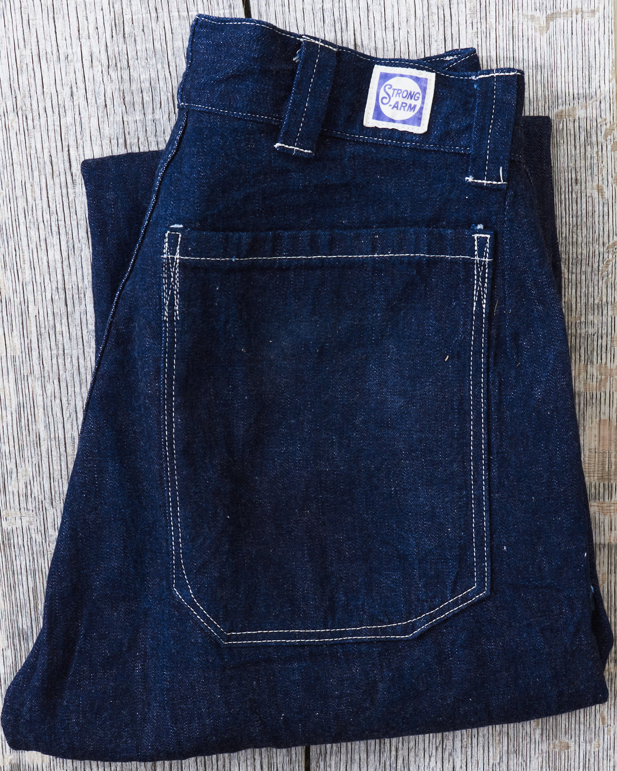 Warehouse & Co X John Gluckow Lot JG-01 1910s Netmaker's Trousers One Wash