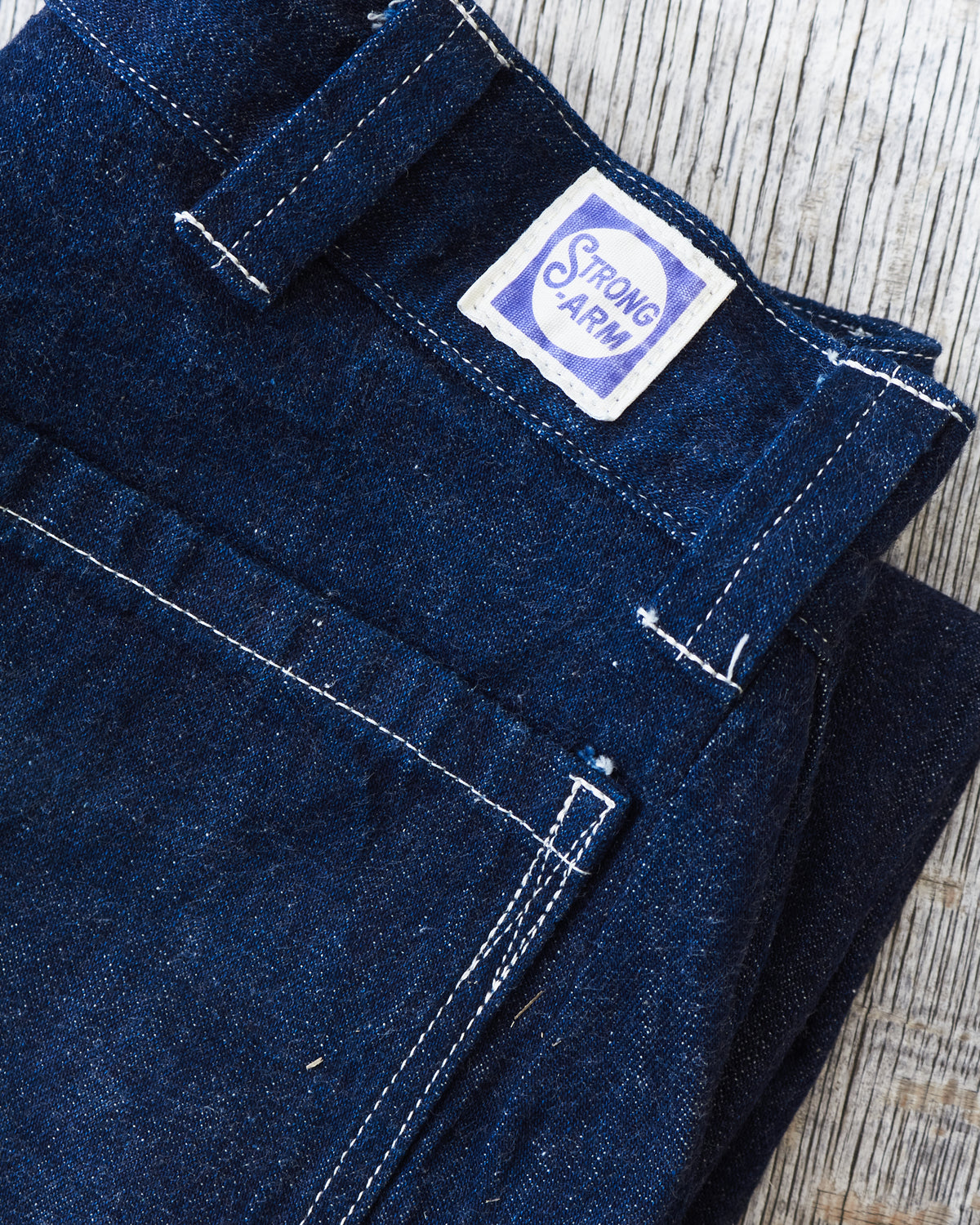 Warehouse & Co X John Gluckow Lot JG-01 1910s Netmaker's Trousers One Wash