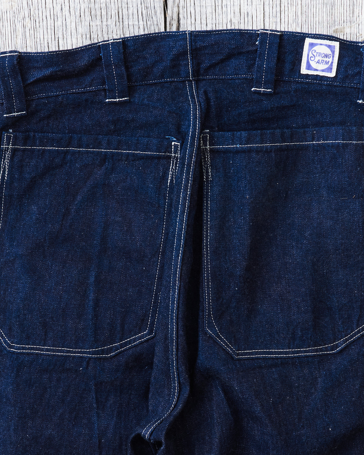 Warehouse & Co X John Gluckow Lot JG-01 1910s Netmaker's Trousers One Wash