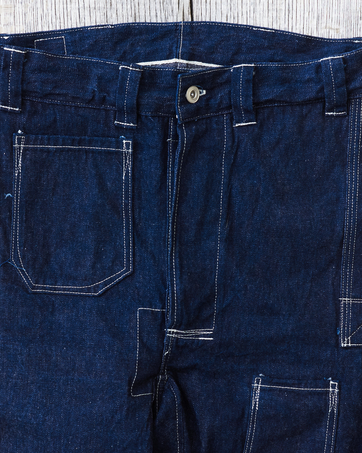 Warehouse & Co X John Gluckow Lot JG-01 1910s Netmaker's Trousers One Wash