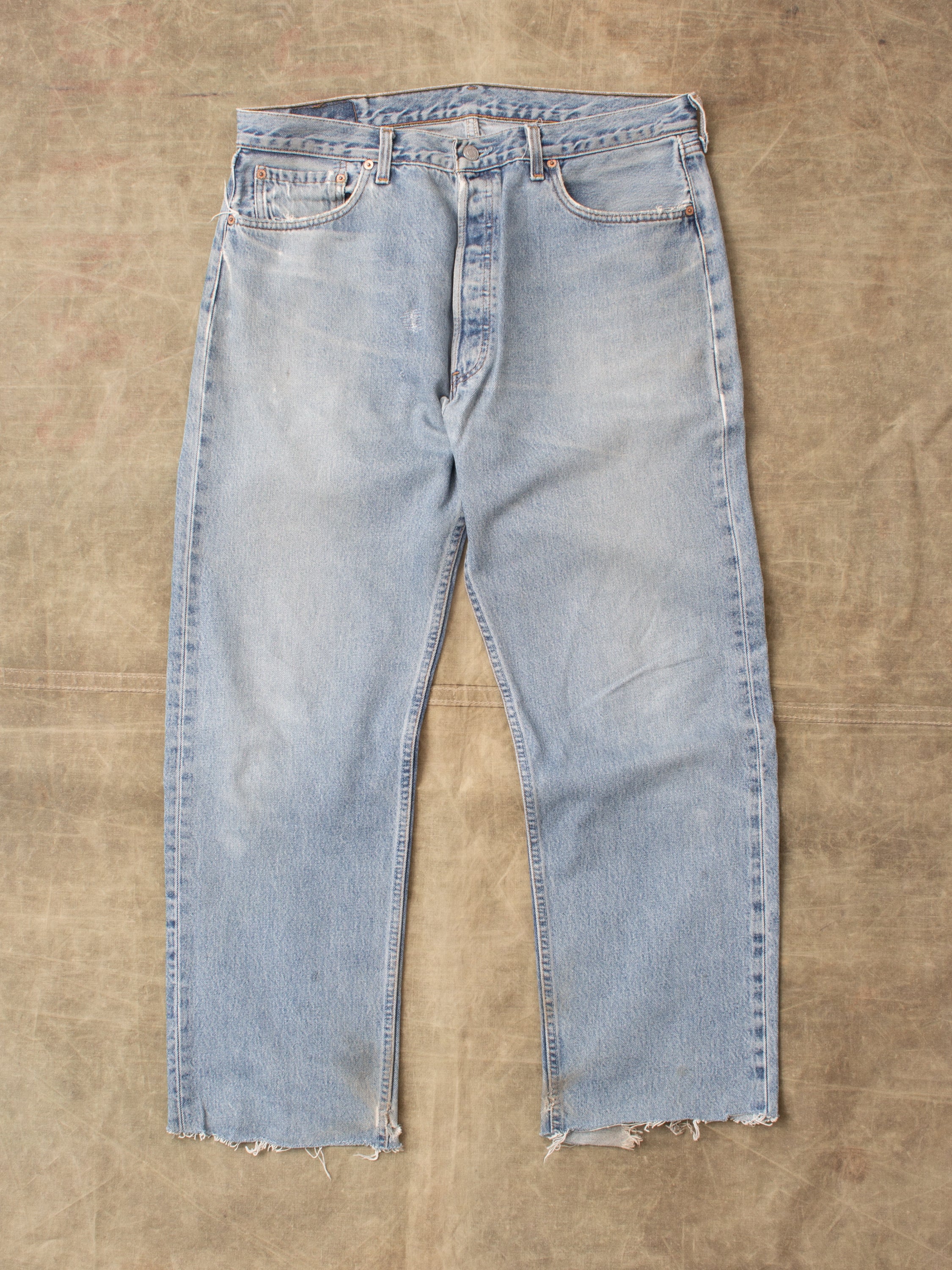 90s Levi’s 501 W38 Made in USA No. 47 Vintage 90's Made in USA Levi's 501 Jeans W38 – Second Sunrise