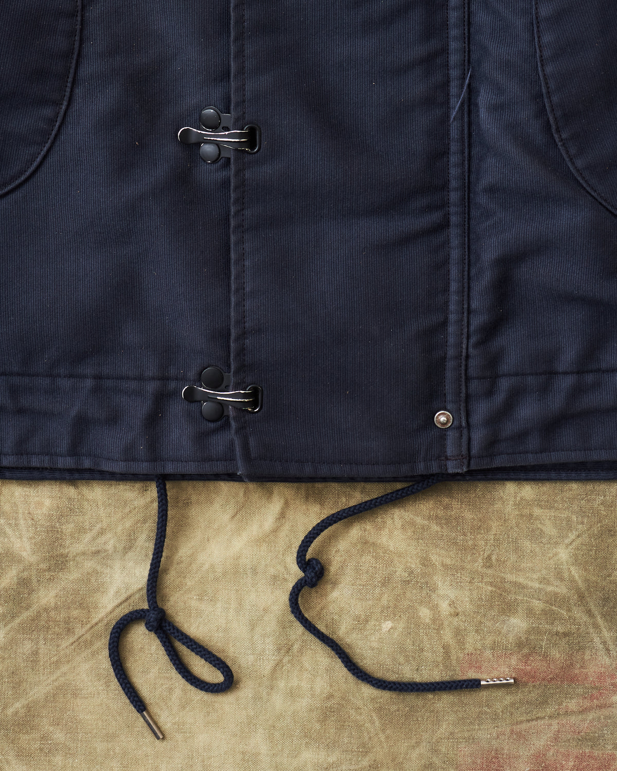 Second Hand Mister Freedom N-1H Navy Jungle Cloth Blanket Lined Jacket Size 42