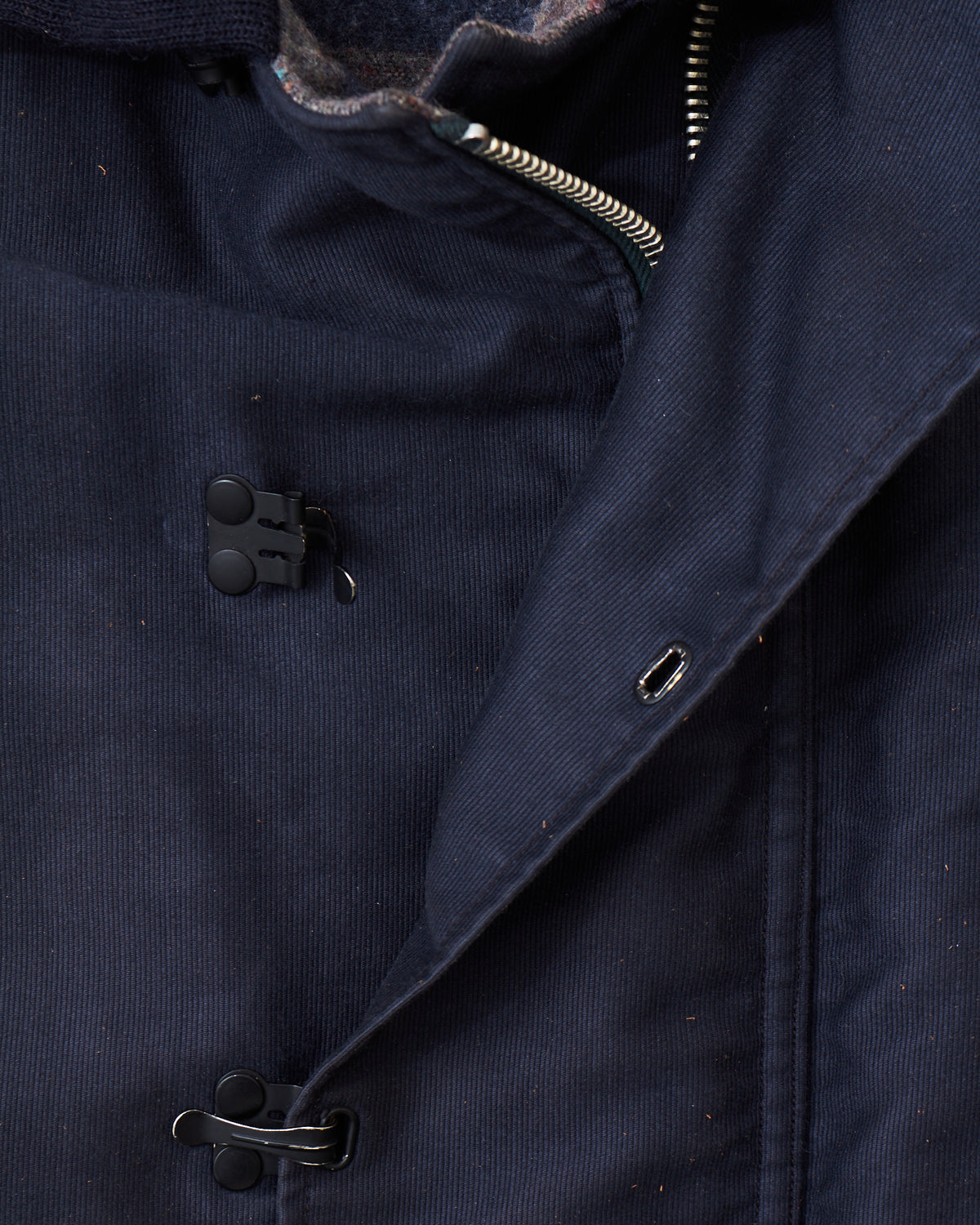 Second Hand Mister Freedom N-1H Navy Jungle Cloth Blanket Lined Jacket Size 42