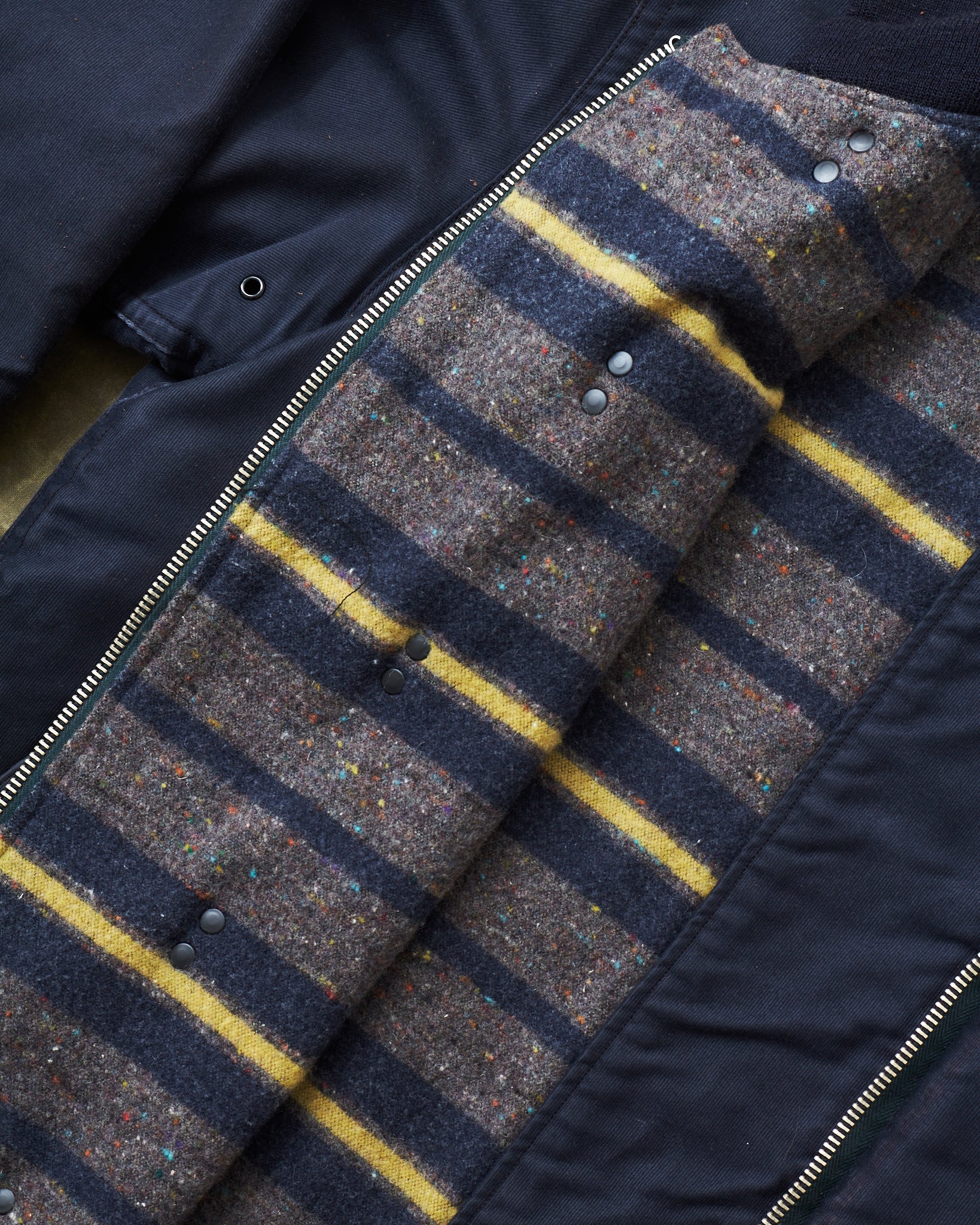 Second Hand Mister Freedom N-1H Navy Jungle Cloth Blanket Lined