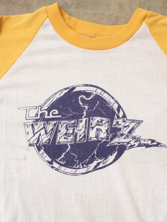 Vintage 1970's The Weirz Raglan Band T-Shirt
