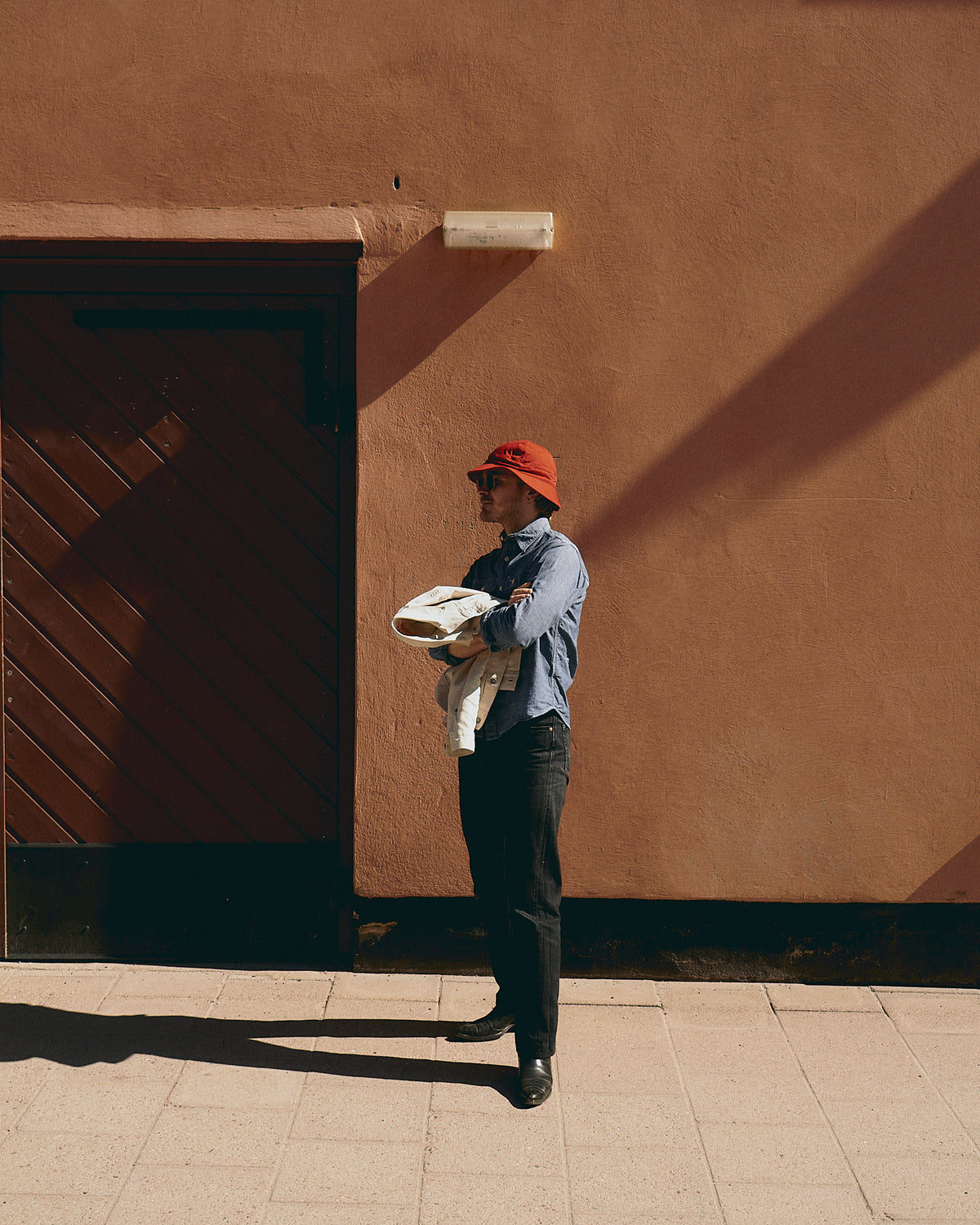 Papa Nui Cap Co. Sierra Red Cotton Hat