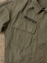 Vintage 1968 US Army Ripstop Tropical Short Sleeved Jacket Size: Small Short