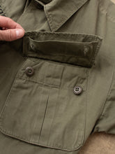 Vintage 1968 US Army Ripstop Tropical Short Sleeved Jacket Size: Small Short