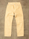 Vintage 90's Made in USA Levi's 501 Yellow Jeans W30