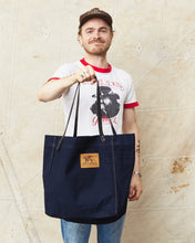 Indigofera Carson Tote Bag Indigo Denim