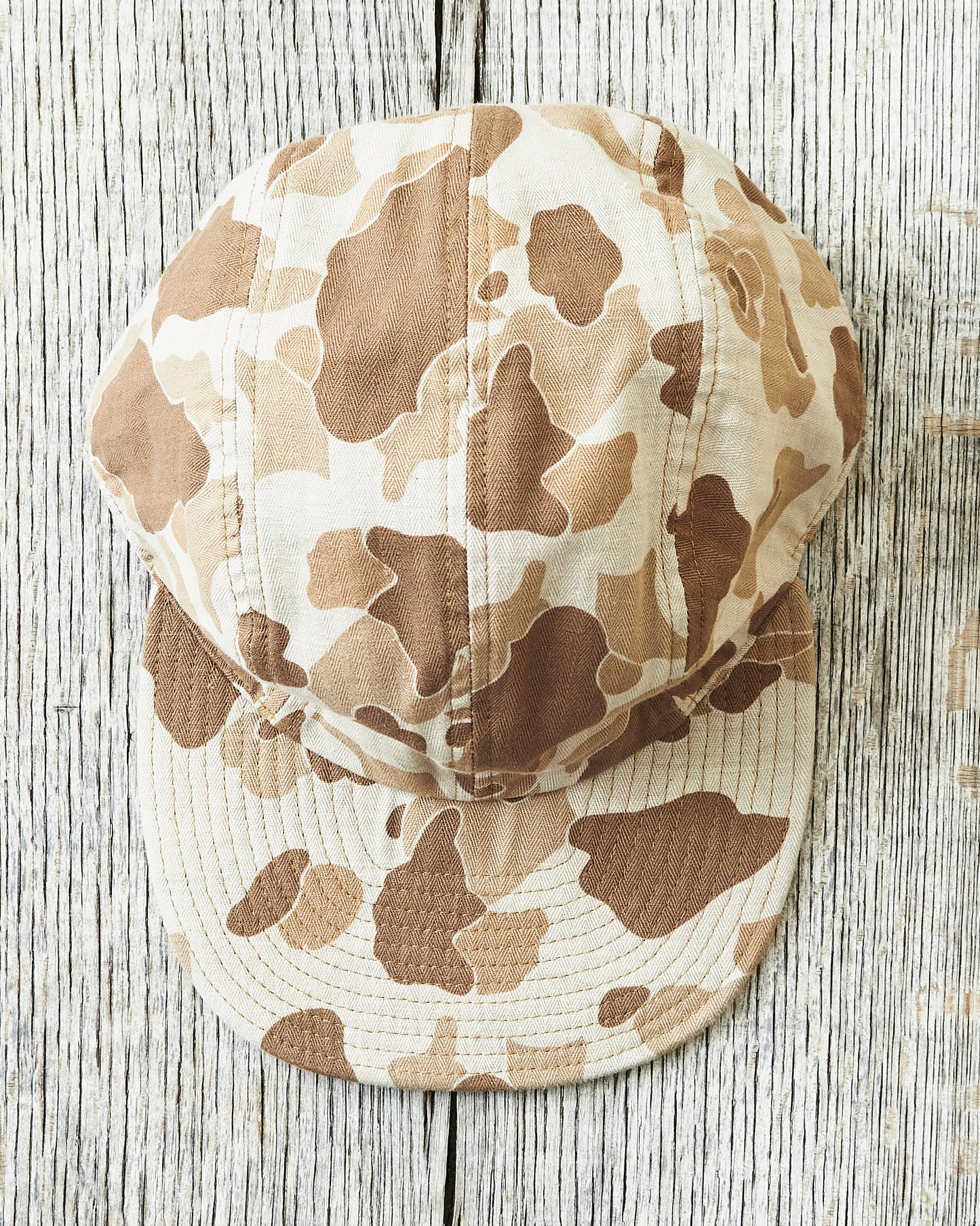 Papa Nui Cap Co. Hellcat Brown Frog Camo Cap
