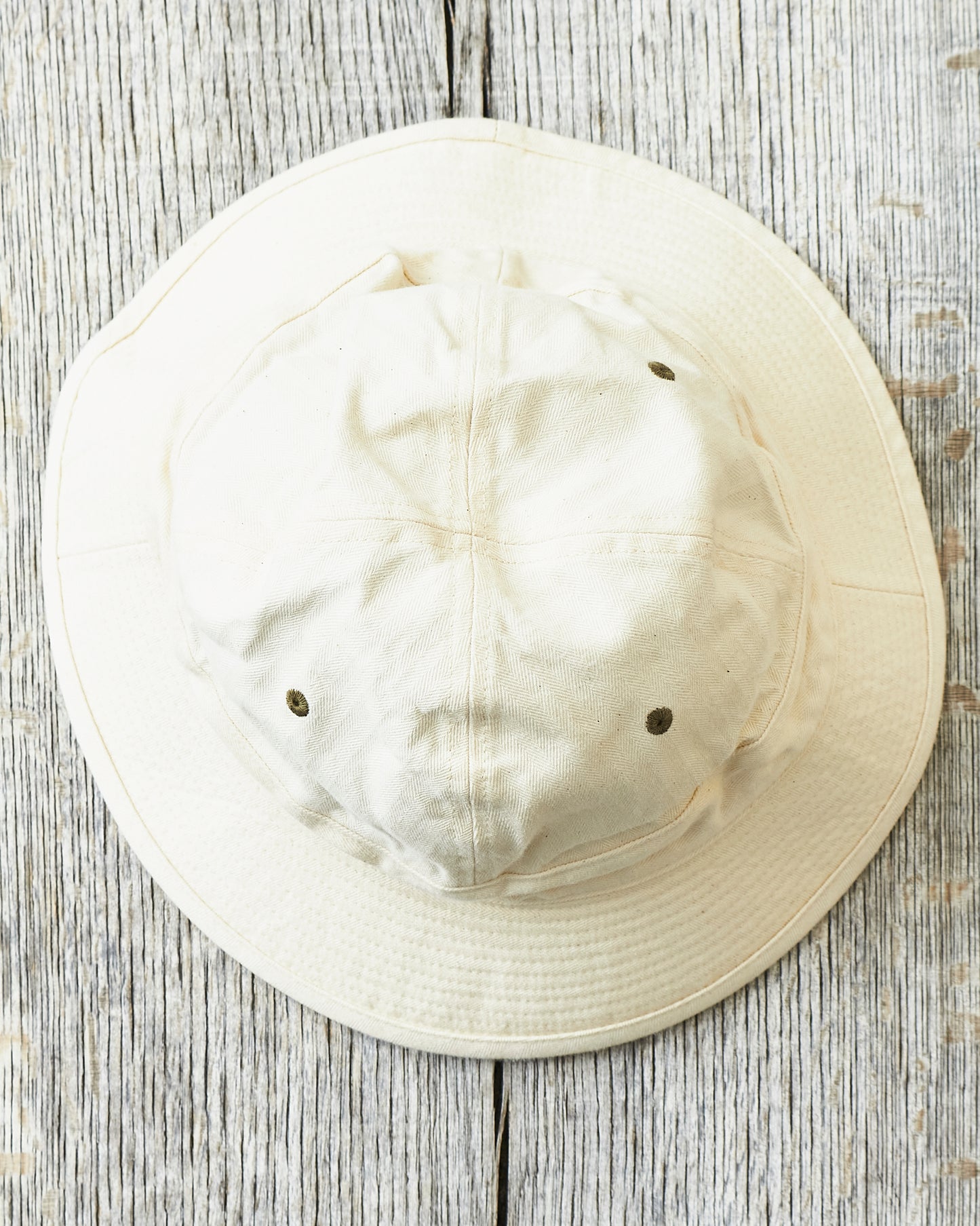 Papa Nui Cap Co. Fleet Training Natural HBT Hat