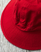 Papa Nui Cap Co. Sierra Red Cotton Hat