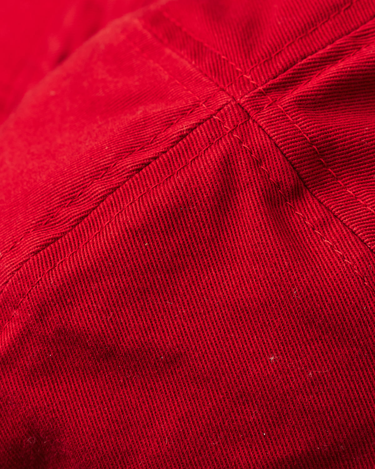 Papa Nui Cap Co. Sierra Red Cotton Hat