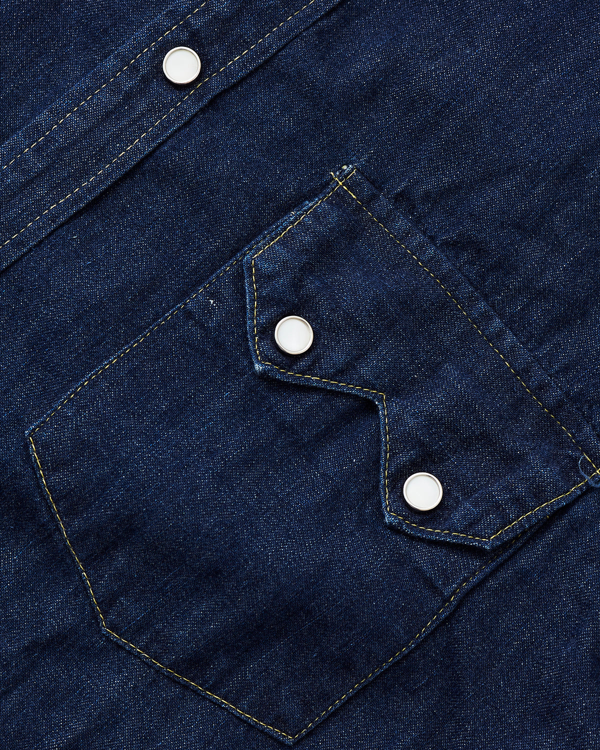 Second Hand Joe McCoy Sawtooth Denim Western Shirt Size M (15-15,1/2)
