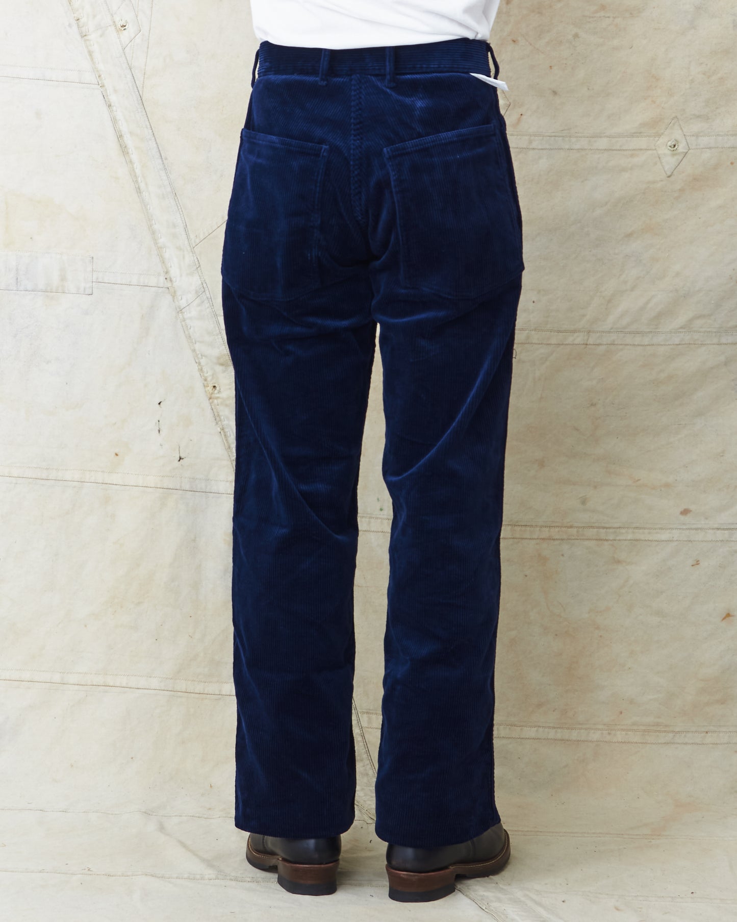 Buzz Rickson's Aviation Associates US Army Working Trousers Corduroy Navy BR42393