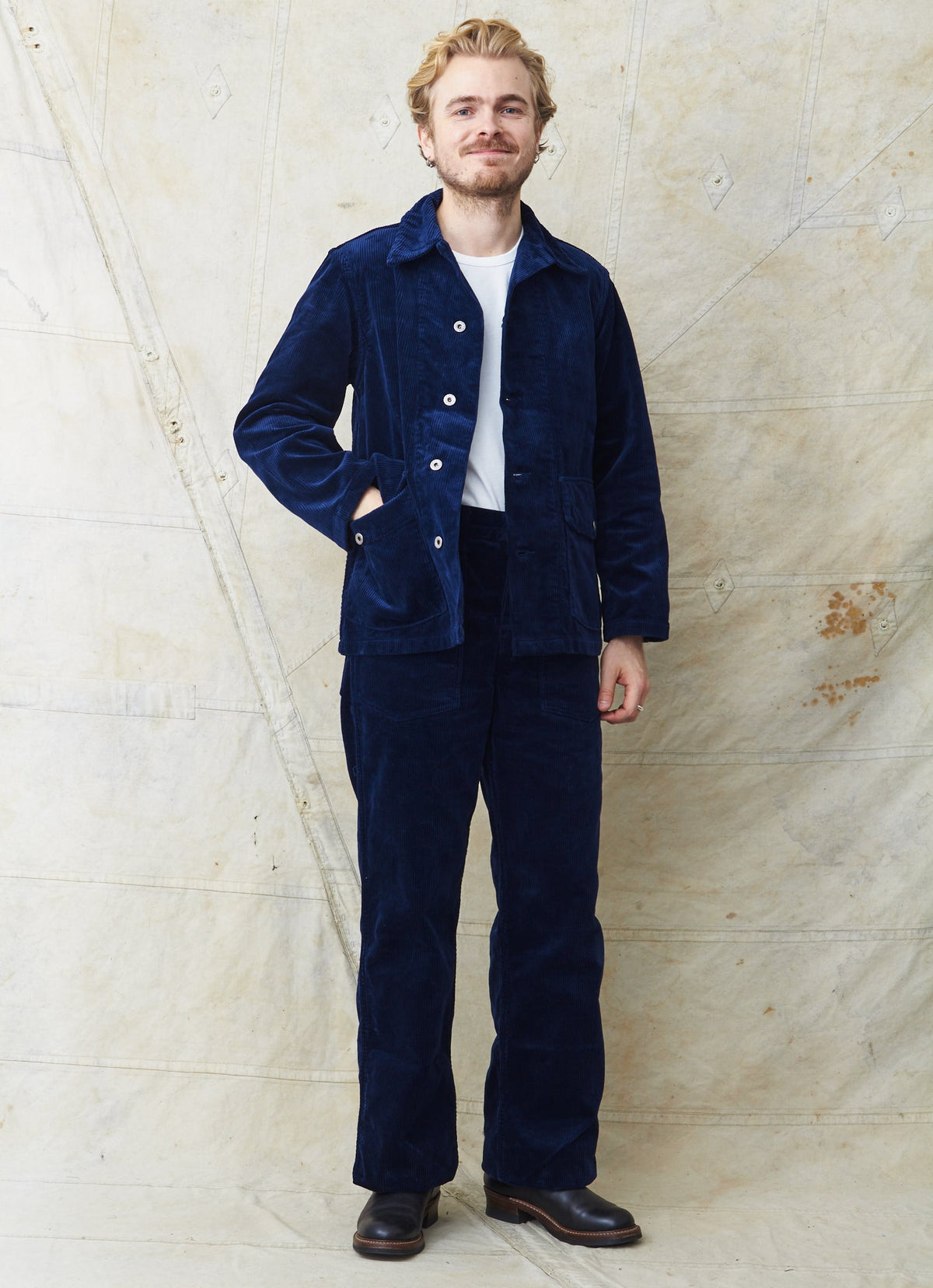 Buzz Rickson's Aviation Associates U.S. Army Working Jacket Corduroy Navy