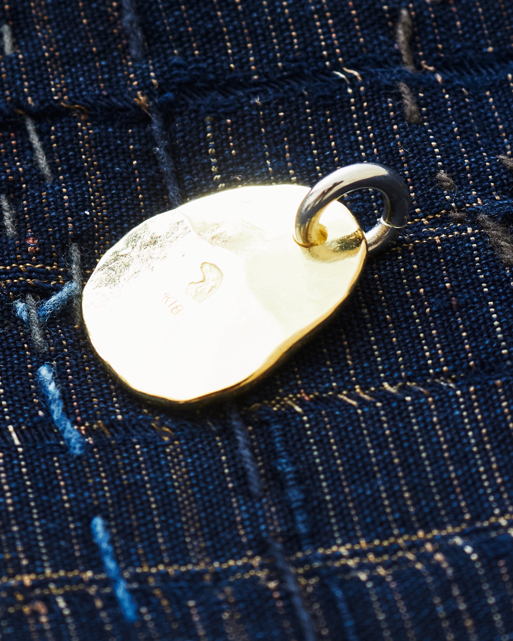 Larry Smith 18K Gold Eagle Head Pendant EFNL-0038 – Second Sunrise