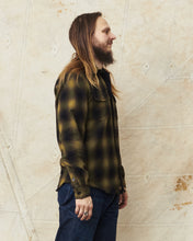 Indigofera Iconic Wool Check Shirt Black / Brown / Olive