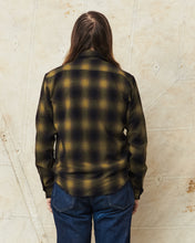 Indigofera Iconic Wool Check Shirt Black / Brown / Olive