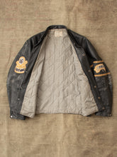Vintage 1990-91 Astonville Tavern Leather Varsity Jacket Size 40