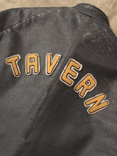 Vintage 1990-91 Astonville Tavern Leather Varsity Jacket Size 40
