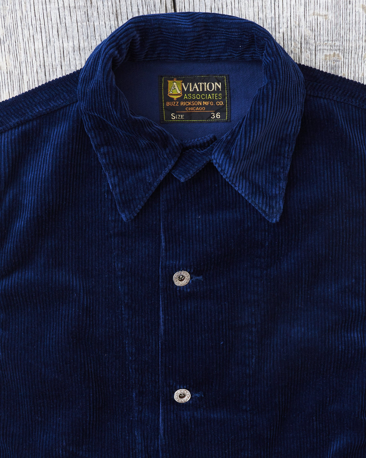 Buzz Rickson's Aviation Associates U.S. Army Working Jacket Corduroy Navy