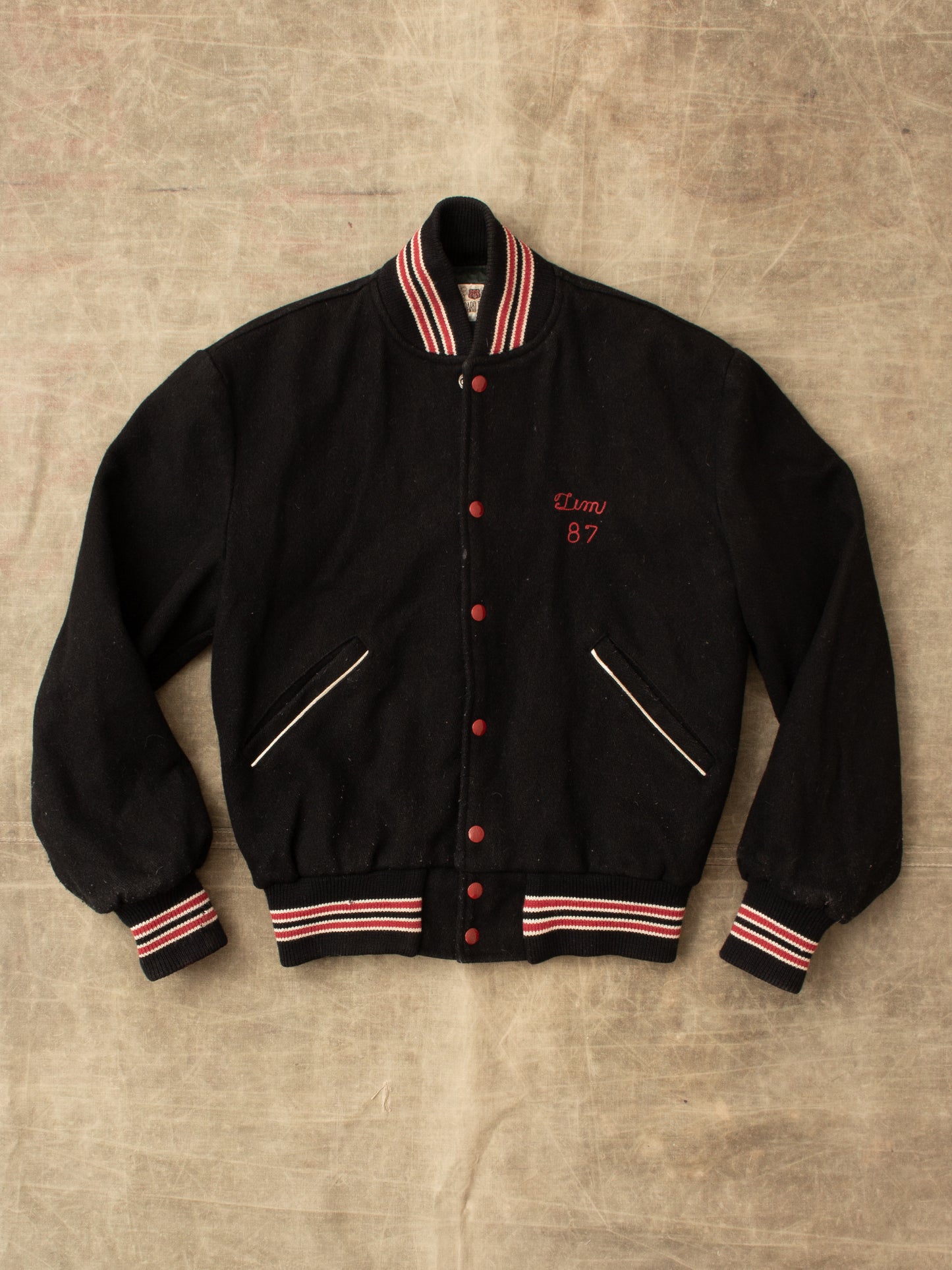 Vintage 1987 The Standard Pennant co Wool Varsity Jacket