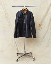 [B-STOCK] Indigofera Copeland Shirt Black Leather Teacore Size L