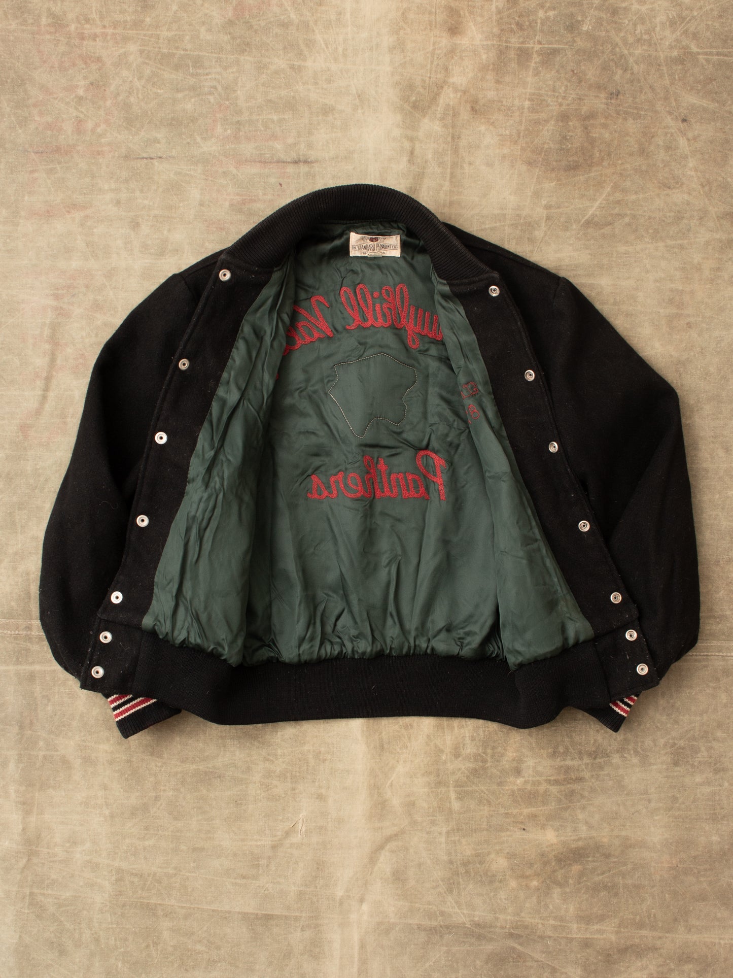 Vintage 1987 The Standard Pennant co Wool Varsity Jacket