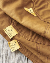 [SUN BLEACHED] Sugar Cane 13oz. Brown Duck Work Pants SC41824