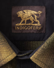 Indigofera Iconic Wool Check Shirt Black / Brown / Olive