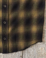 Indigofera Iconic Wool Check Shirt Black / Brown / Olive