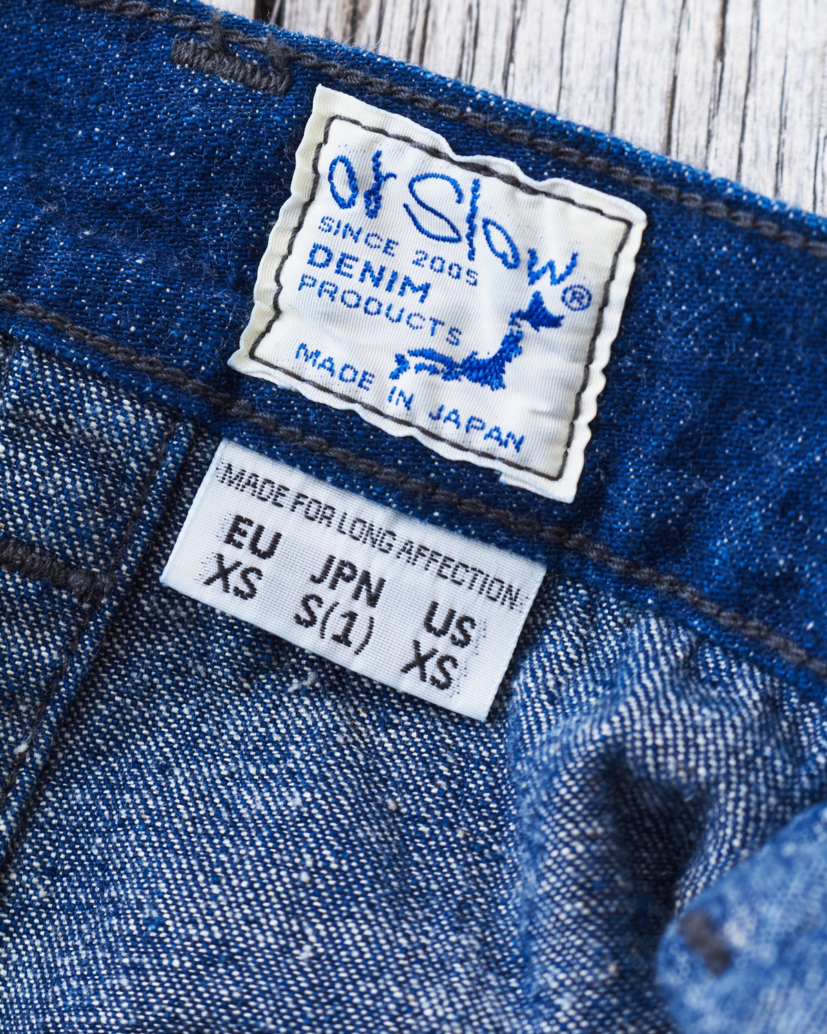 OrSlow Piped Straight Denim Pants