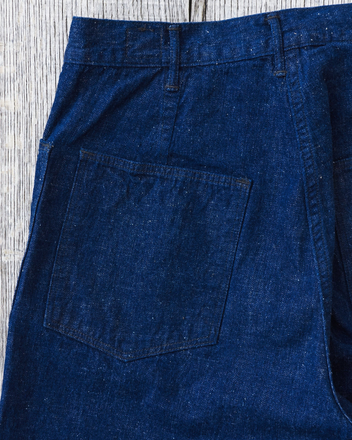 OrSlow Piped Straight Denim Pants