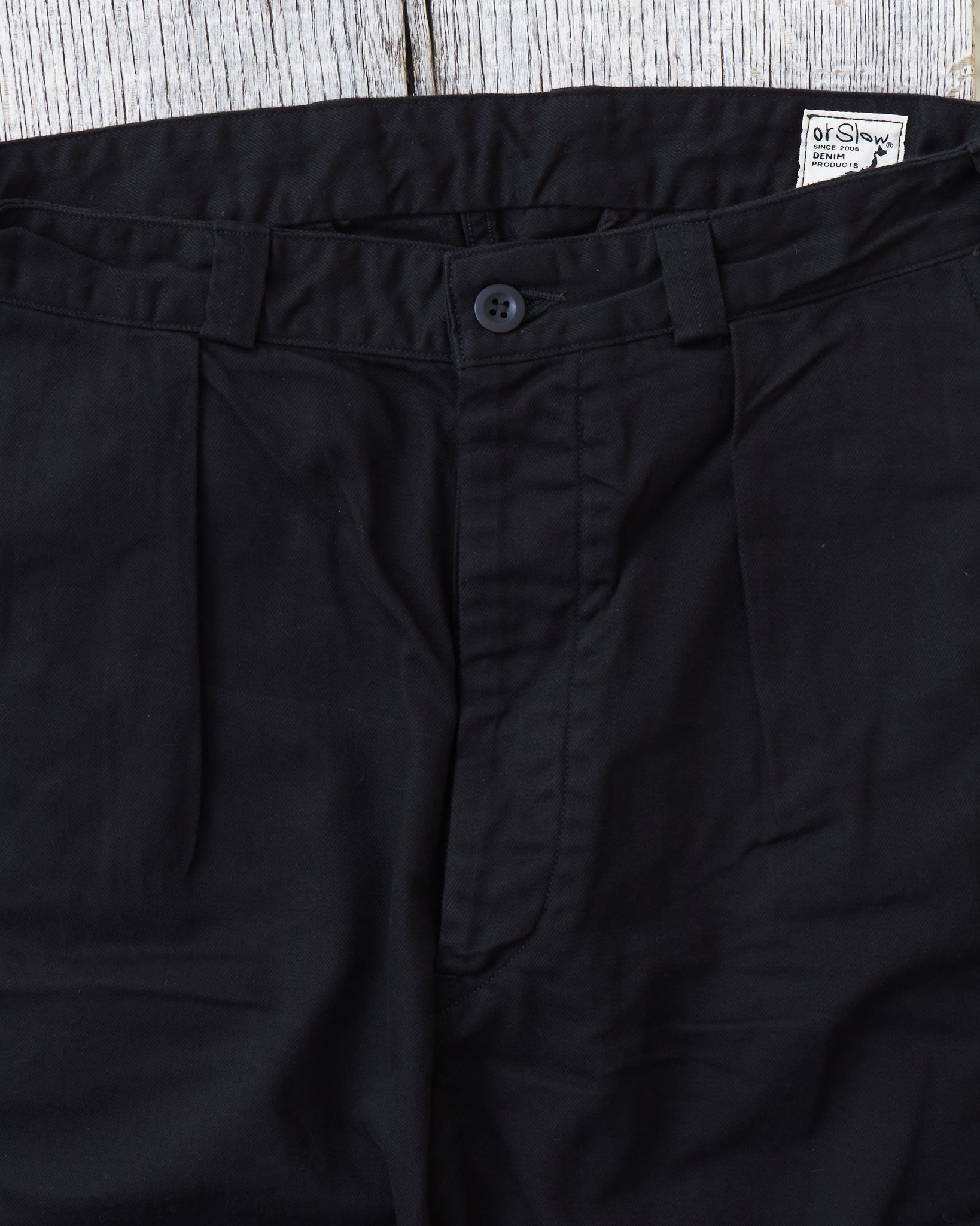 OrSlow 5252 M–52 French Army Trouser Black – Second Sunrise
