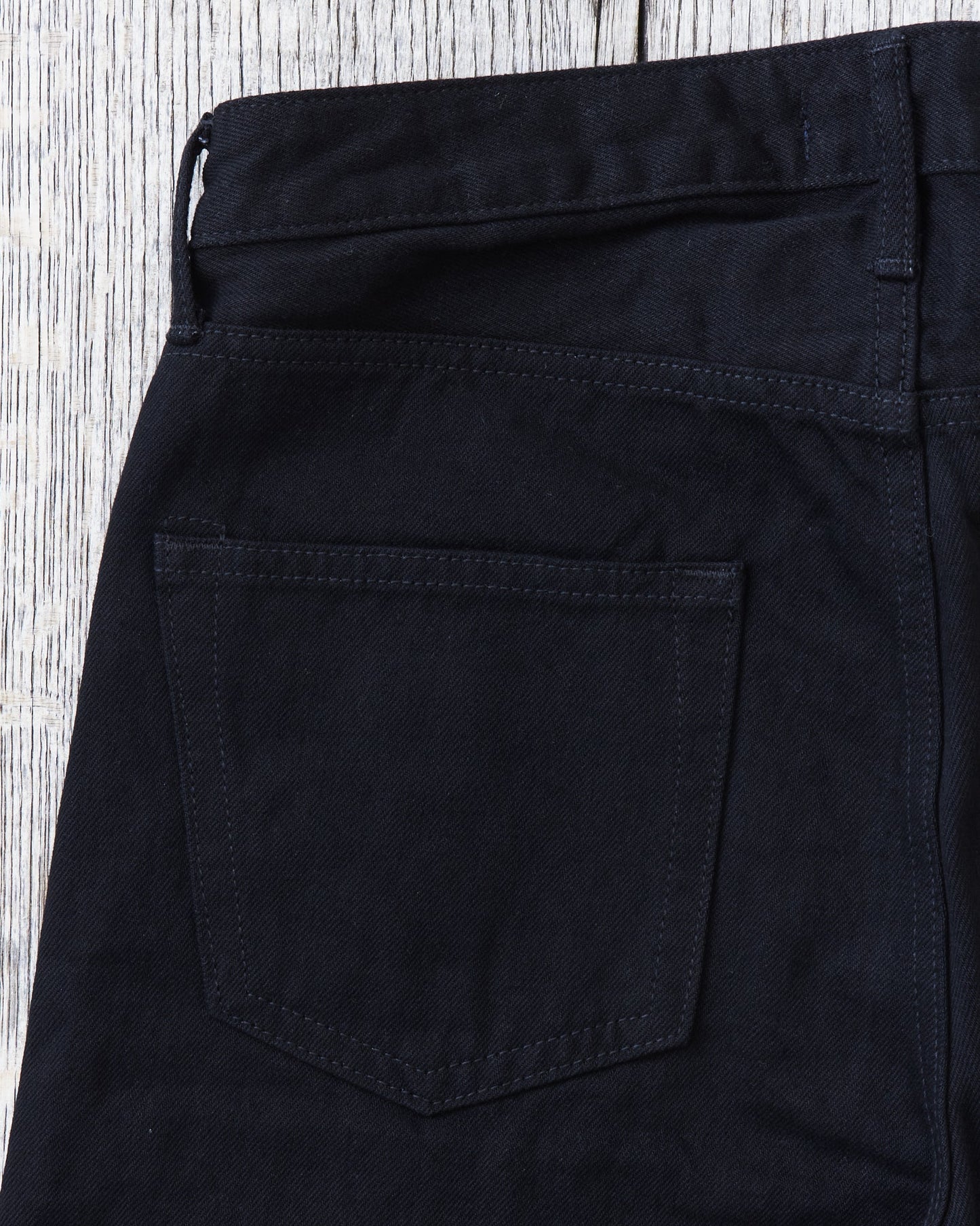 Japan Blue JBJE15143A Circle 14oz Black Straight Loose Fit Jeans