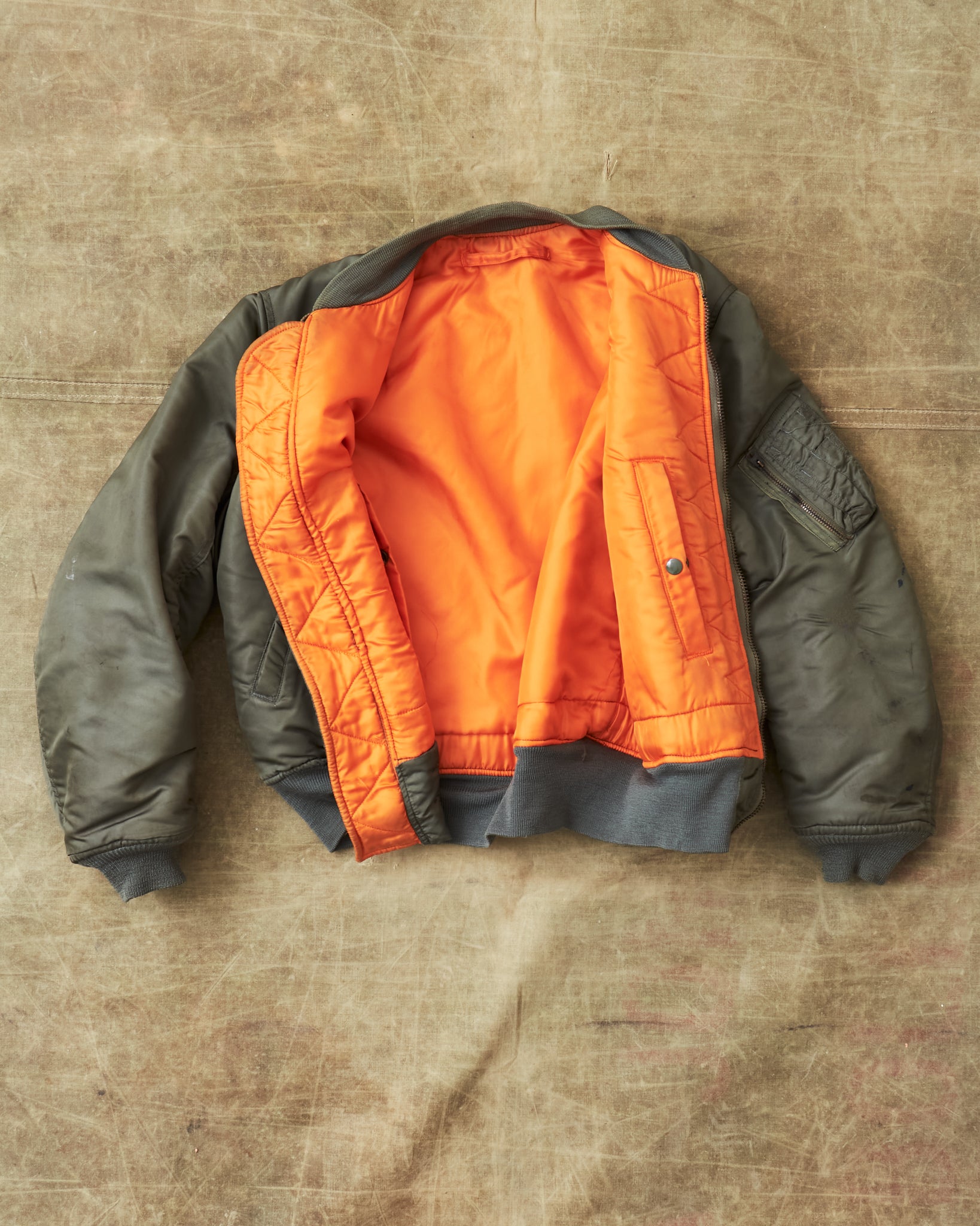 Vintage Alpha Industries USAF 1966 MA-1 Jacket Size Medium