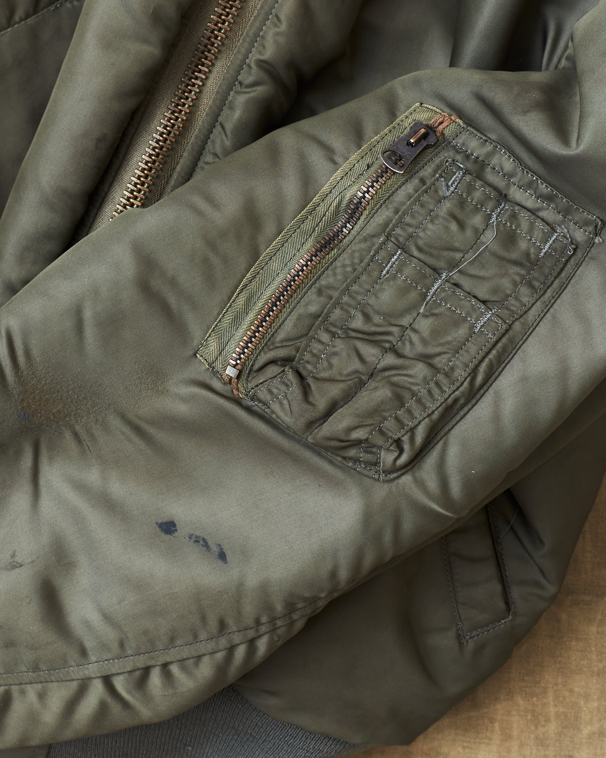 Vintage Alpha Industries USAF 1966 MA-1 Jacket Size Medium