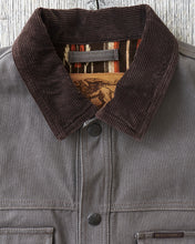 Indigofera Fargo Rider Jacket Smithson Canvas Warm Gray