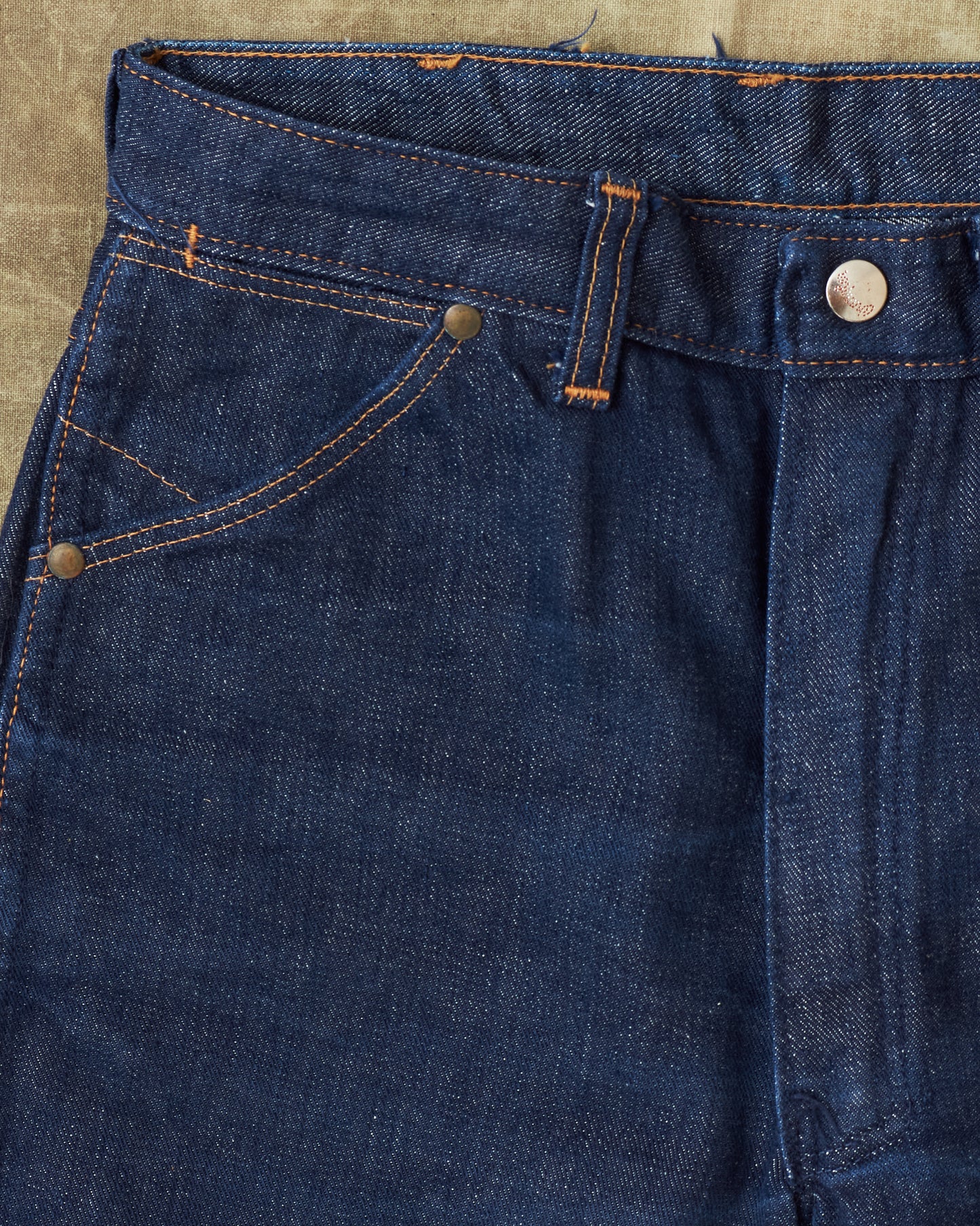 Vintage 1961 ORIGINAL Deadstock Wrangler Blue Bell Size 16