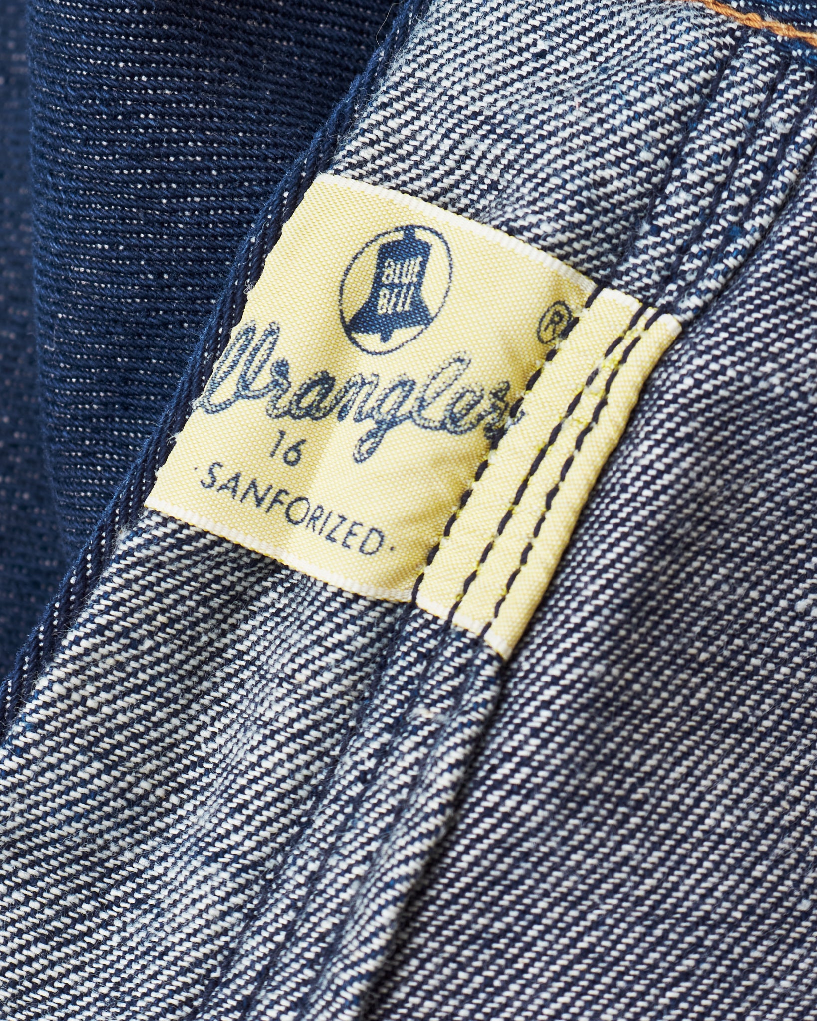 Vintage 1961 ORIGINAL Deadstock Wrangler Blue Bell Size 16