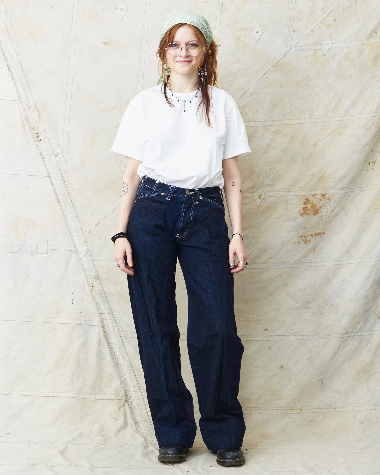 Tender Type 136 Oxford Jeans 16 oz Rinsed Selvage Denim