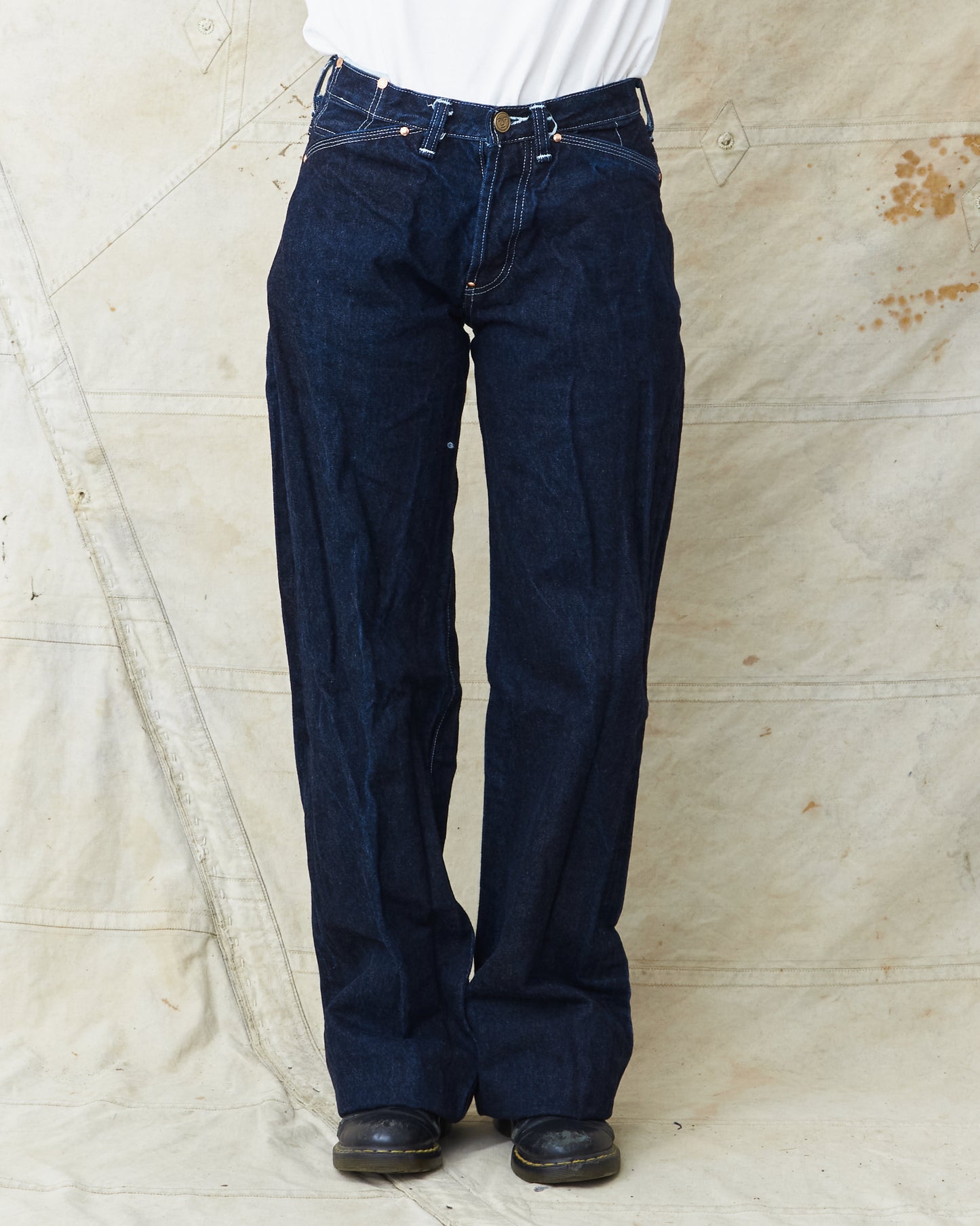 Tender Type 136 Oxford Jeans 16 oz Rinsed Selvage Denim