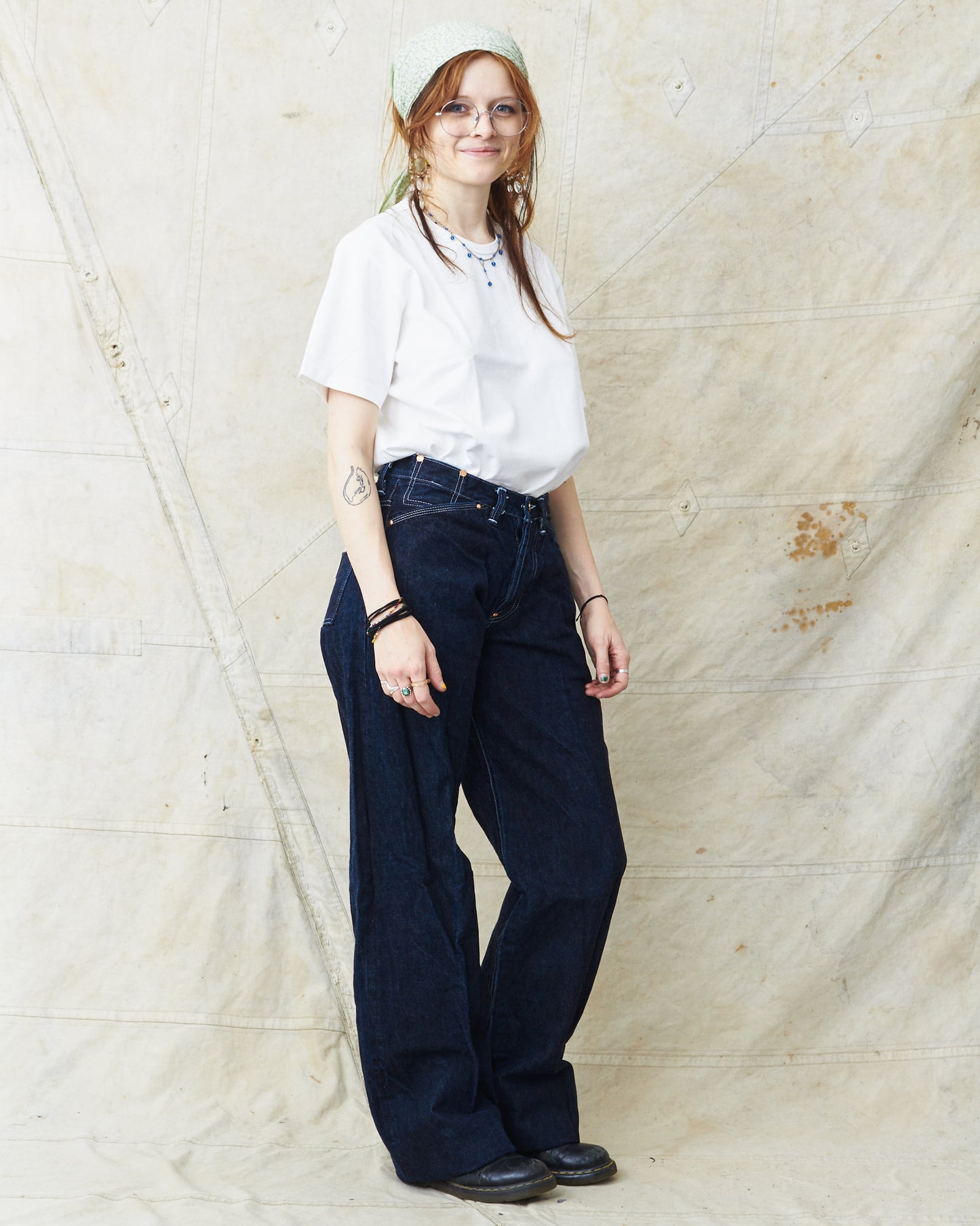 Tender Type 136 Oxford Jeans 16 oz Rinsed Selvage Denim